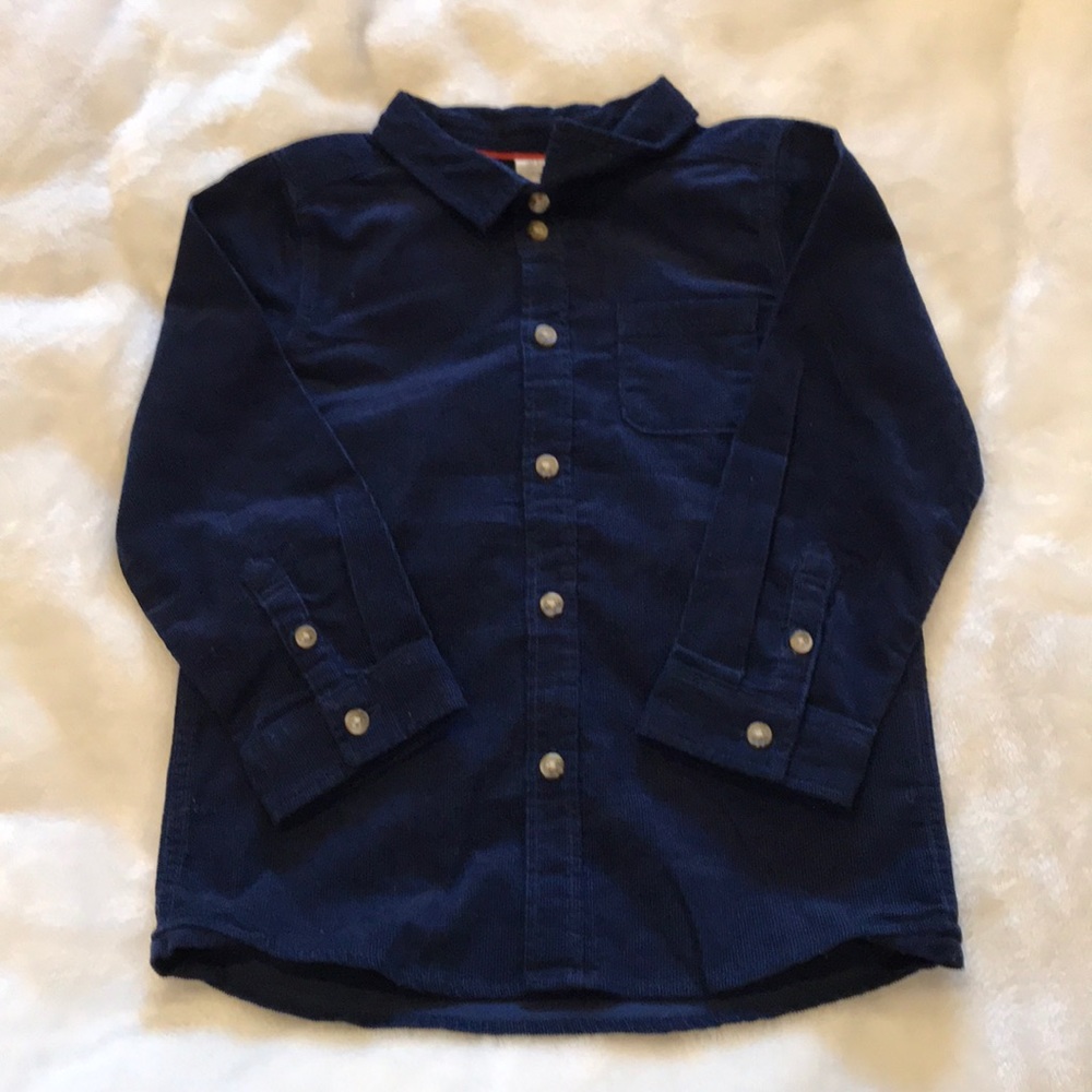 H&M 100% cotton velvet shirt for 2-3 years old boy